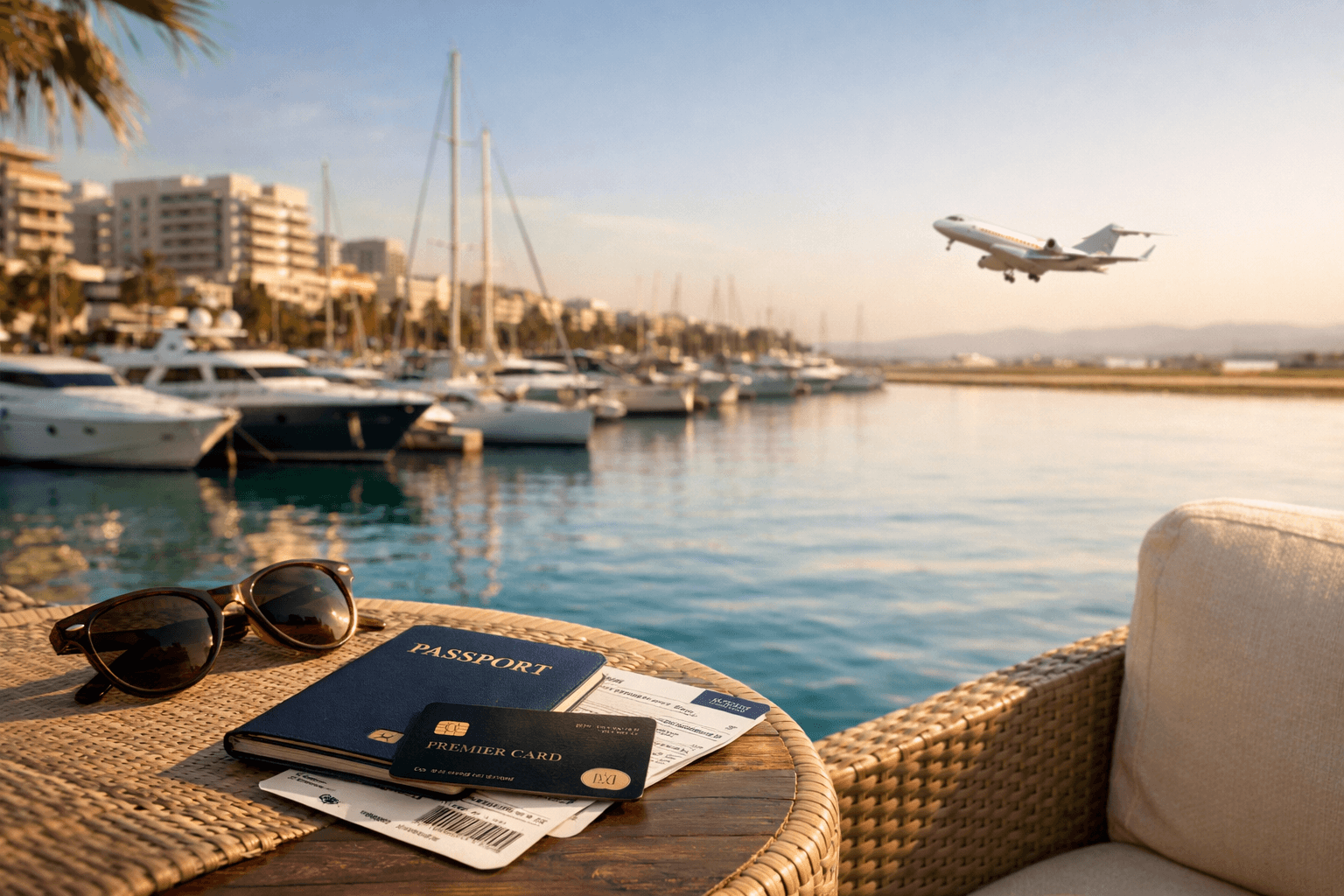 Роскошный отдых (яхта/самолет/экзотический курорт)